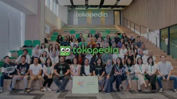 Kegiatan bersama tim Tokopedia